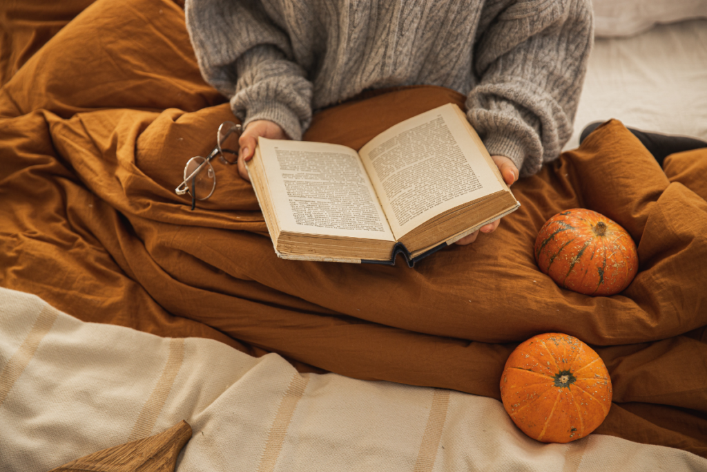 Illustration représentant un espace confortable dédié à la lecture pour favoriser la concentration